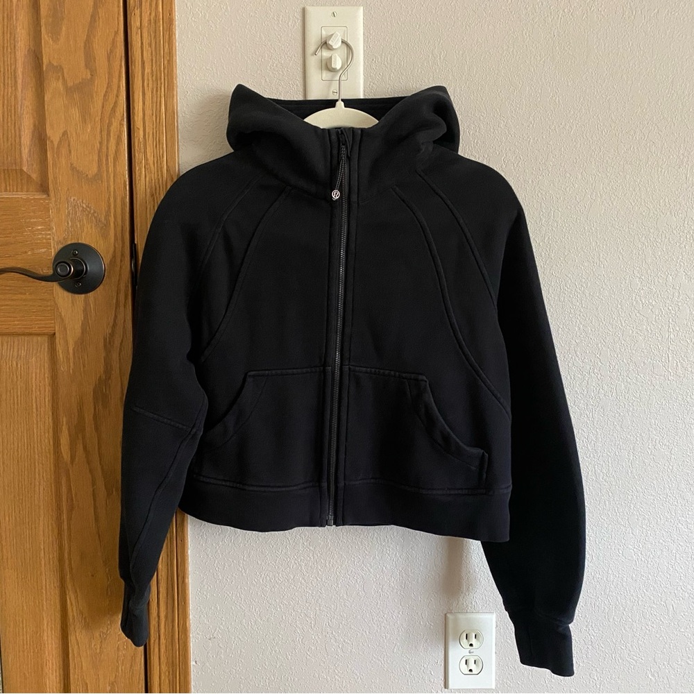 Lululemon Scuba Oversized Full-Zip Black XS/S